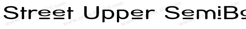 Street Upper SemiBo字体转换